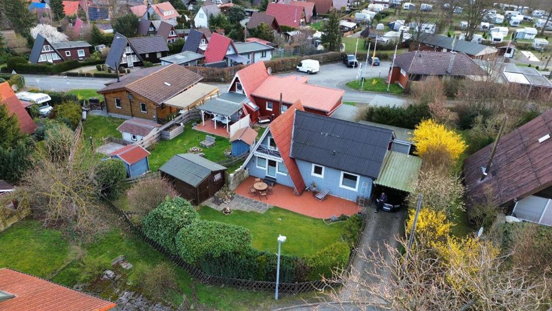 Behagliches Nurdachhaus Im Ferienhausgebiet Лангельсхайм Экстерьер фото